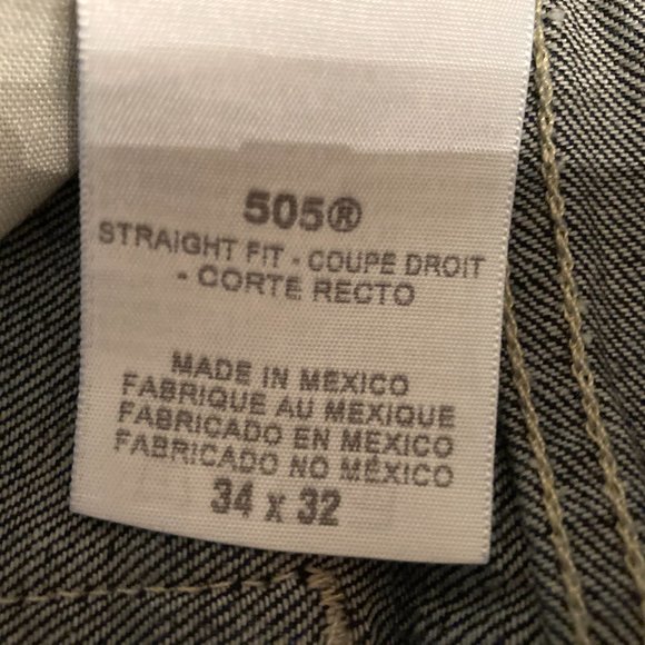 Levis Jean 505 Straight Fit - mens - Picture 5 of 5